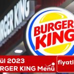 Burger King Menü Fiyatları 2023